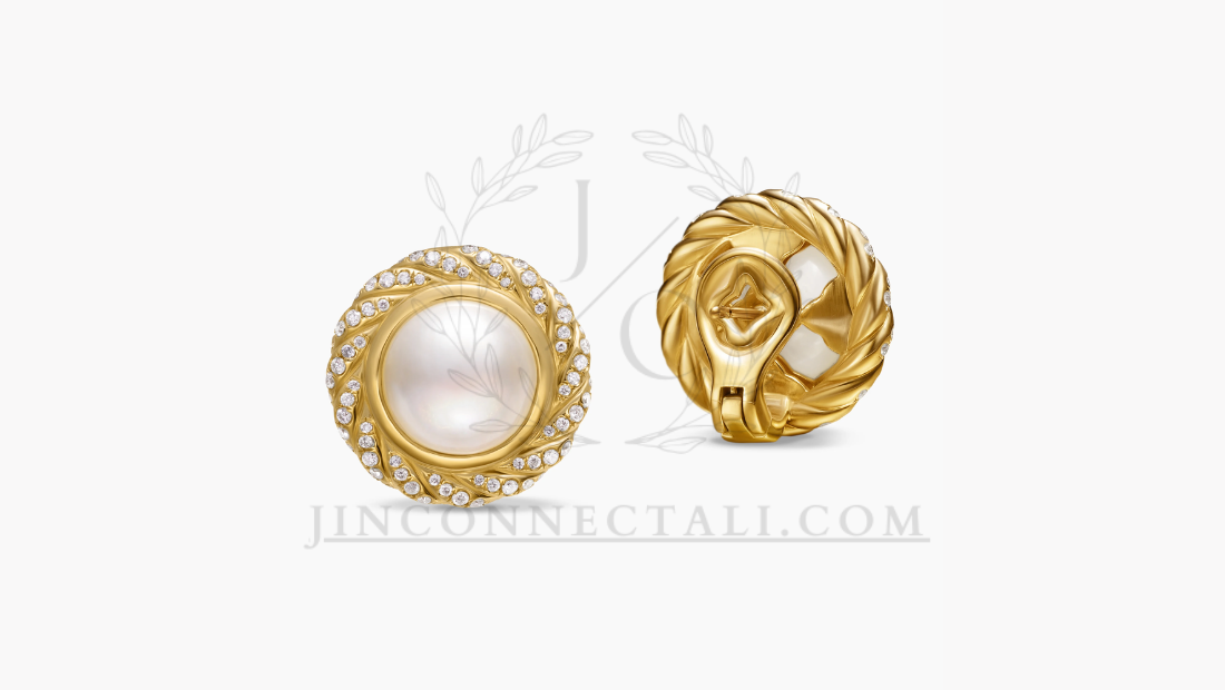 David Yurman Gold Halo Earrings A Symbol of Timeless Elegance and Luxury